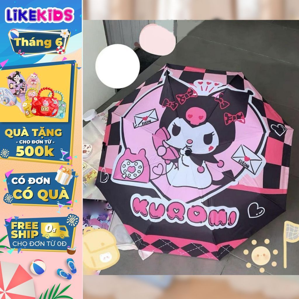 Ô dù hình hoạt hình dễ thương cho bé - Likekids