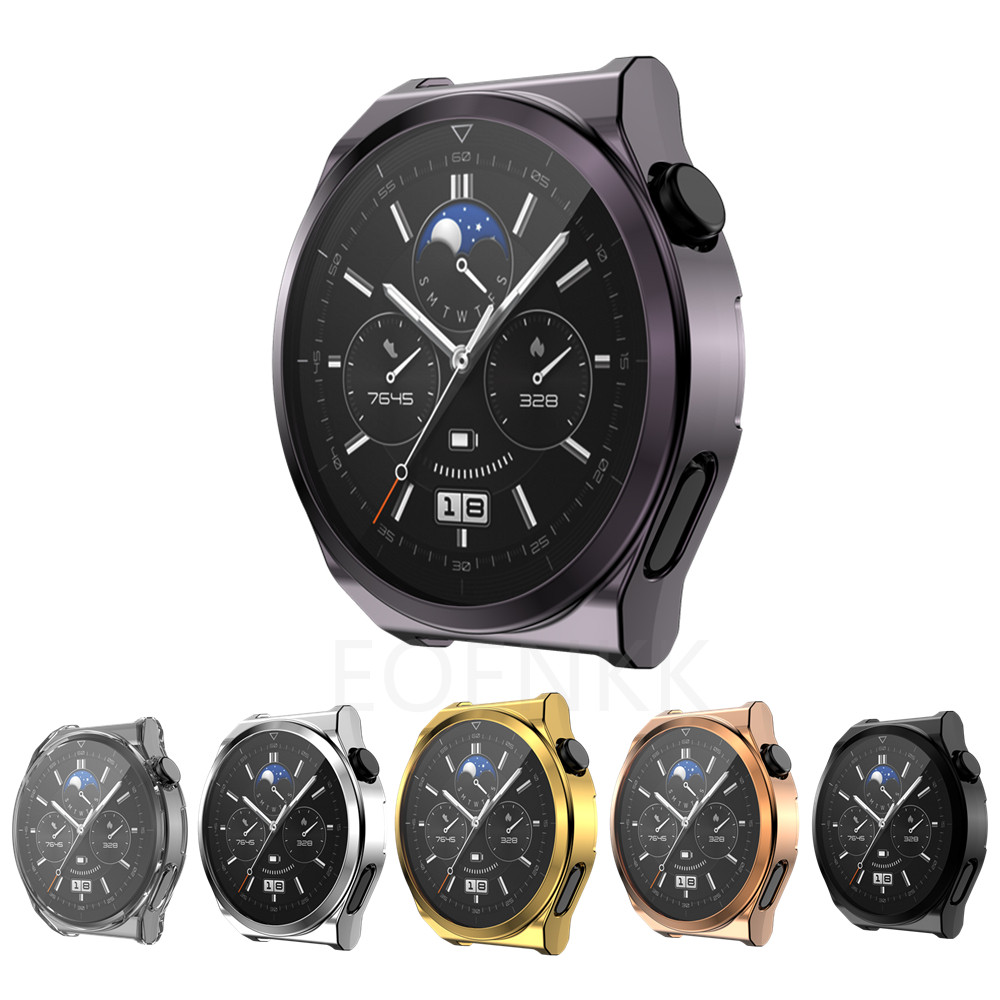Ốp Lưng Cho Huawei Watch GT 3 Pro 46mm Vỏ Bảo Vệ Mềm TPU Bảo Vệ Màn Hình Ốp Lưng Cho Huawei Watch GT