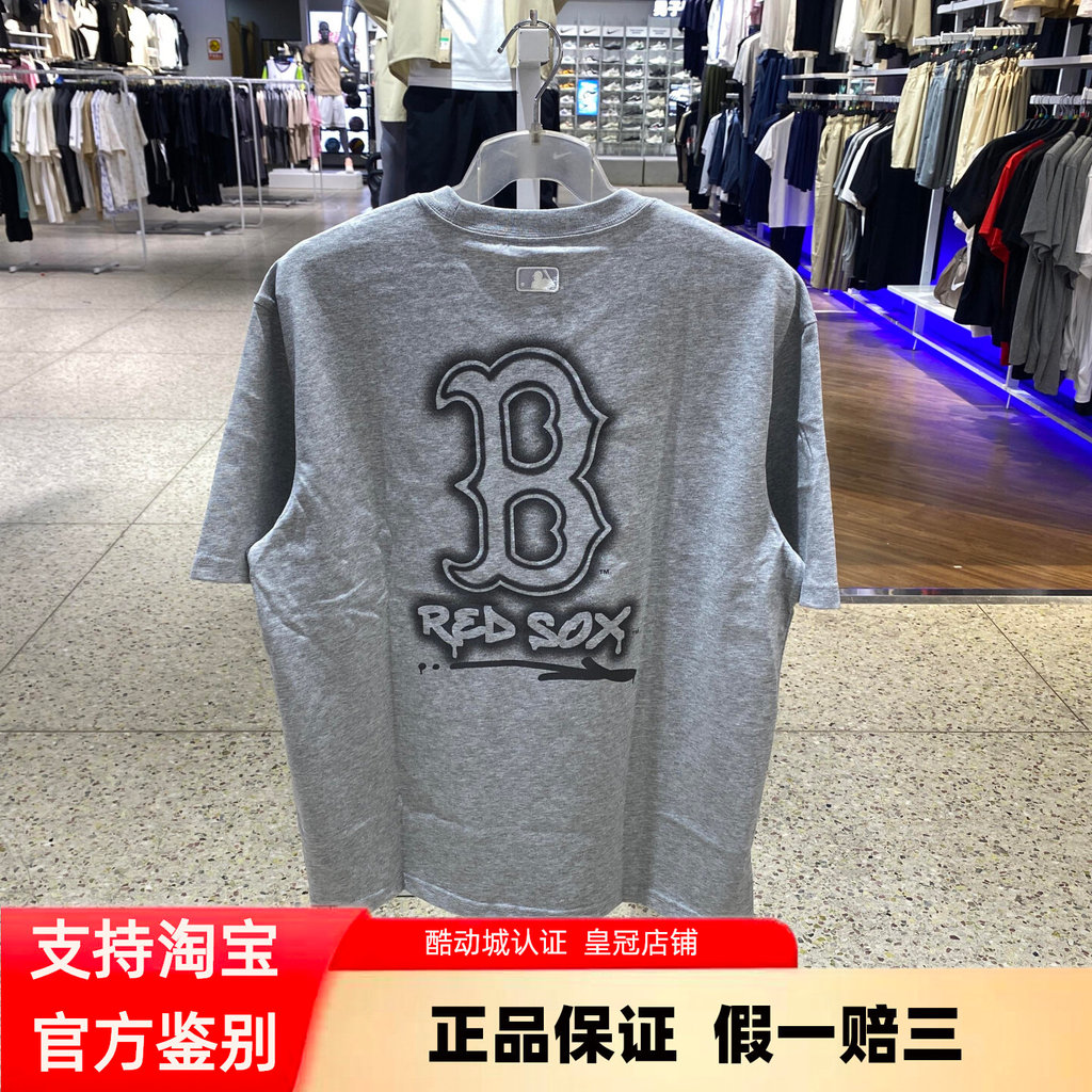Cặp Đôi Tay Ngắn 26 Xuân Hè Phong Cách Mới Nam Nữ Cùng Phong Cách Graffiti logo Lớn Rời Áo Thun Thể 