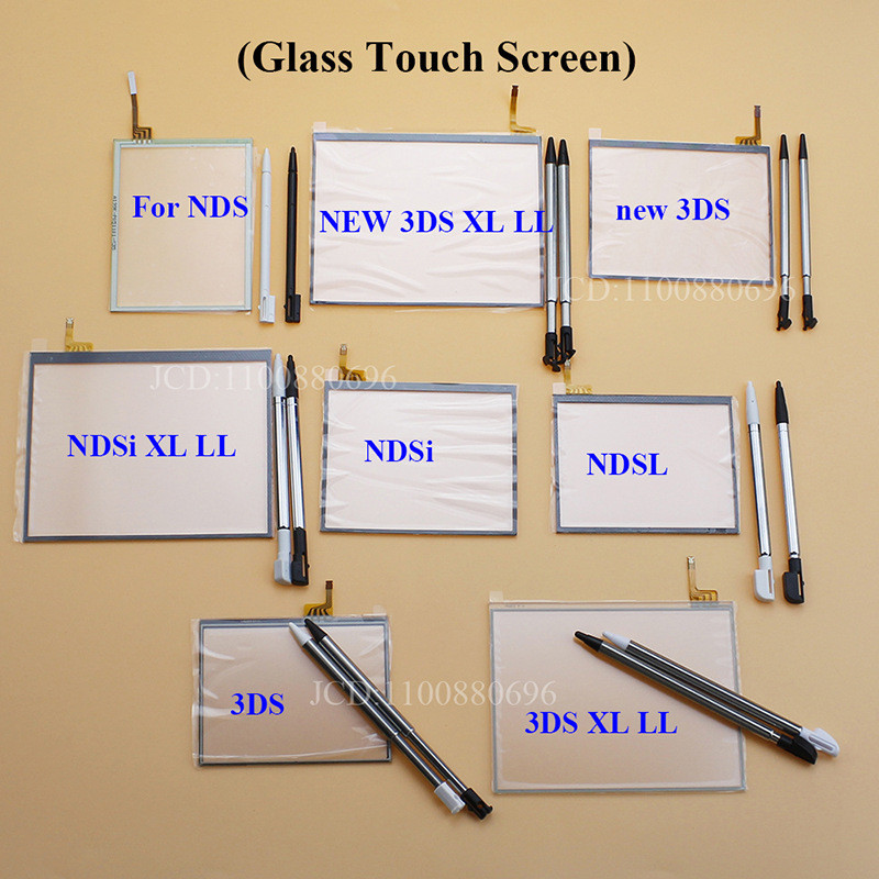 Hàng có sẵn Vận chuyển nhanh Thích hợp cho màn hình cảm ứng gương NDS / MỚI 3DS XL LL / NDSI XL LL /