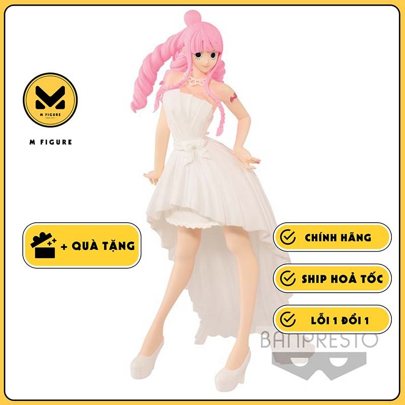 MÔ HÌNH Perona - One Piece - Lady Edge: Wedding - White (Banpresto) FIGURE CHÍNH HÃNG