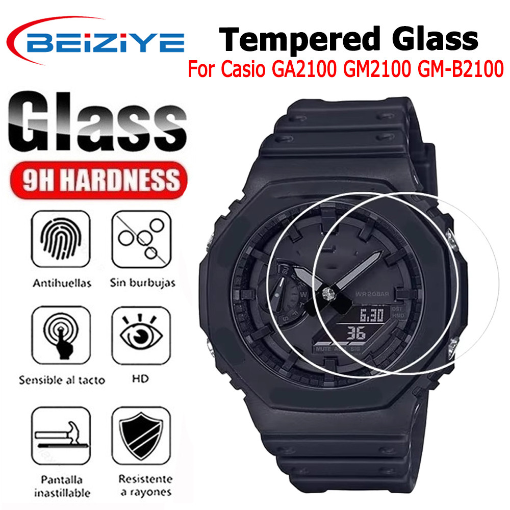 Beiziye Bộ sửa đổi gốm cho Casio GA2100 GM2100 GM-B2100 Bioceramic Watch Case Strap Chuyển đổi túi s