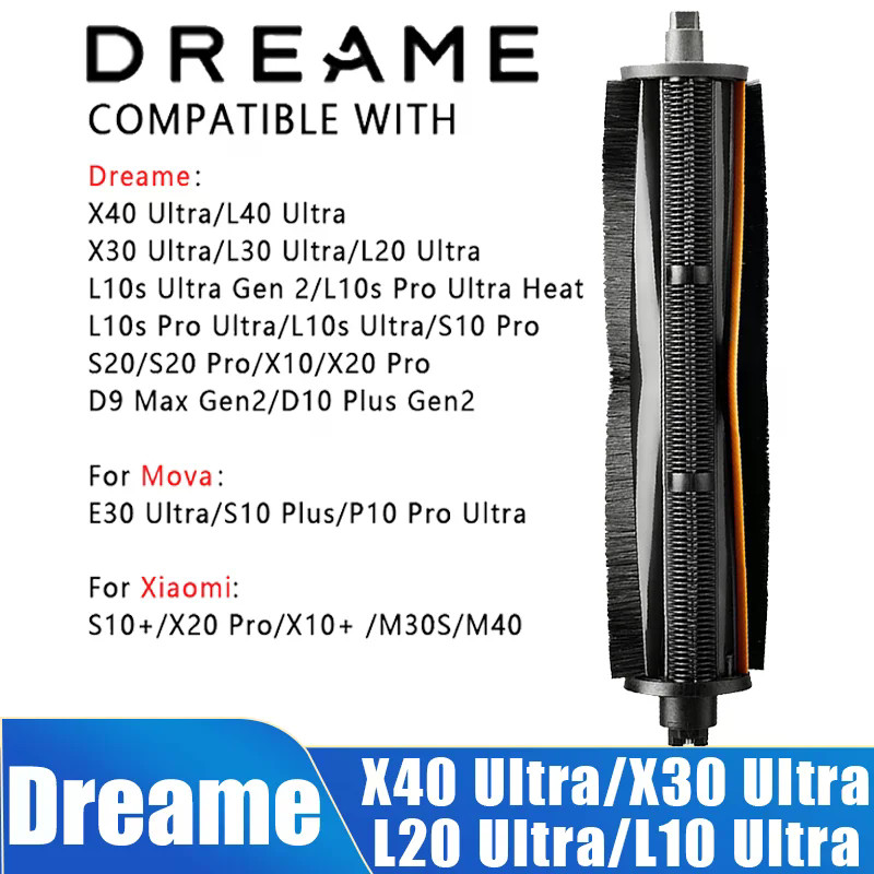 Bàn chải Dreame TriCut, dành cho X40 Ultra / X30 Ultra / L20 / L10s Ultra Gen 2 / S10 Pro / S20 / S2