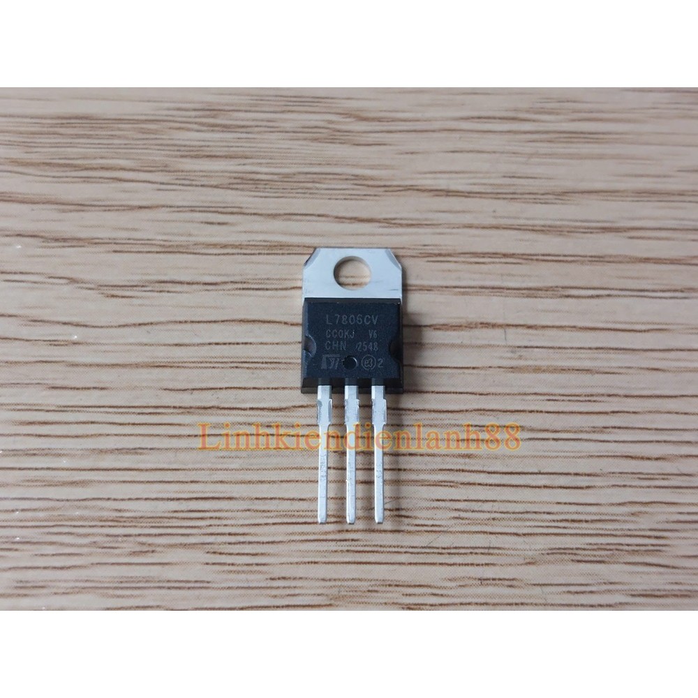 IC ổn áp L7806CV 7806CV 7806 hàng mới , chính hãng 100%.