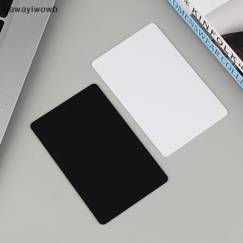 [HAW] 5 / 10 Chiếc Thẻ Trắng NFC215 Có Thể Ghi Lại NFC NT-AG215 Thẻ PVC nk Dễ Dàng Lập Trình Tiện Lợ