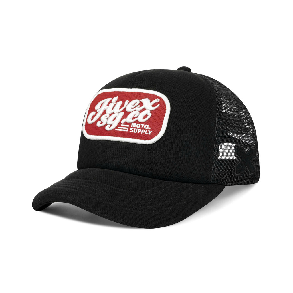 Nón/mũ lưỡi trai FIVEX/UNISEX-Nam,nữ-Trucker Hat -Cotton-FIVEX TRUCKER SUPPLY - BLACK