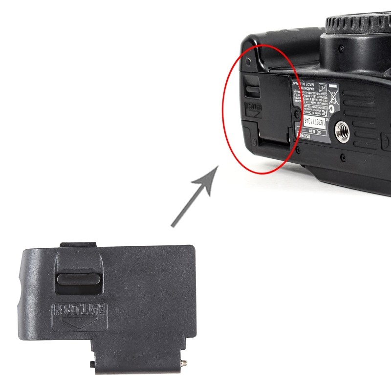 1 Chiếc Pin Thay Thế Cho Canon EOS 350D / EOS 400D Camera, Pin Ngăn Sửa Chữa Một Phần