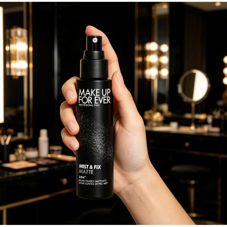 Xịt khóa nền, cố định lớp make up MAKE UP FOR EVER MIST&FIX MATTE 100ml