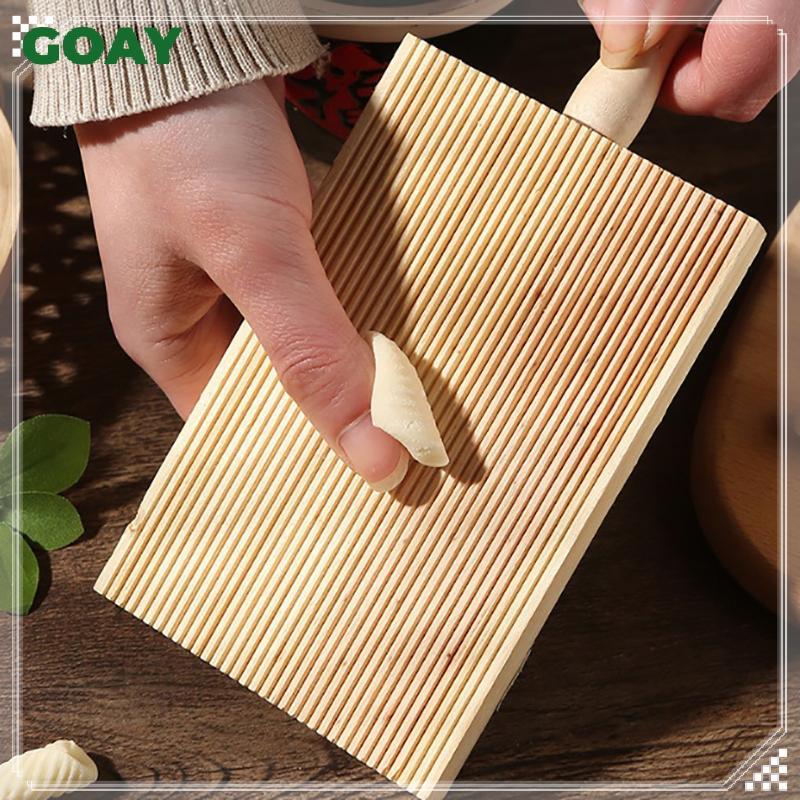 GOAY Ý Fantes Gnocchi Board Gỗ Dụng Cụ Nướng Bánh Pasta Maker Professional VN