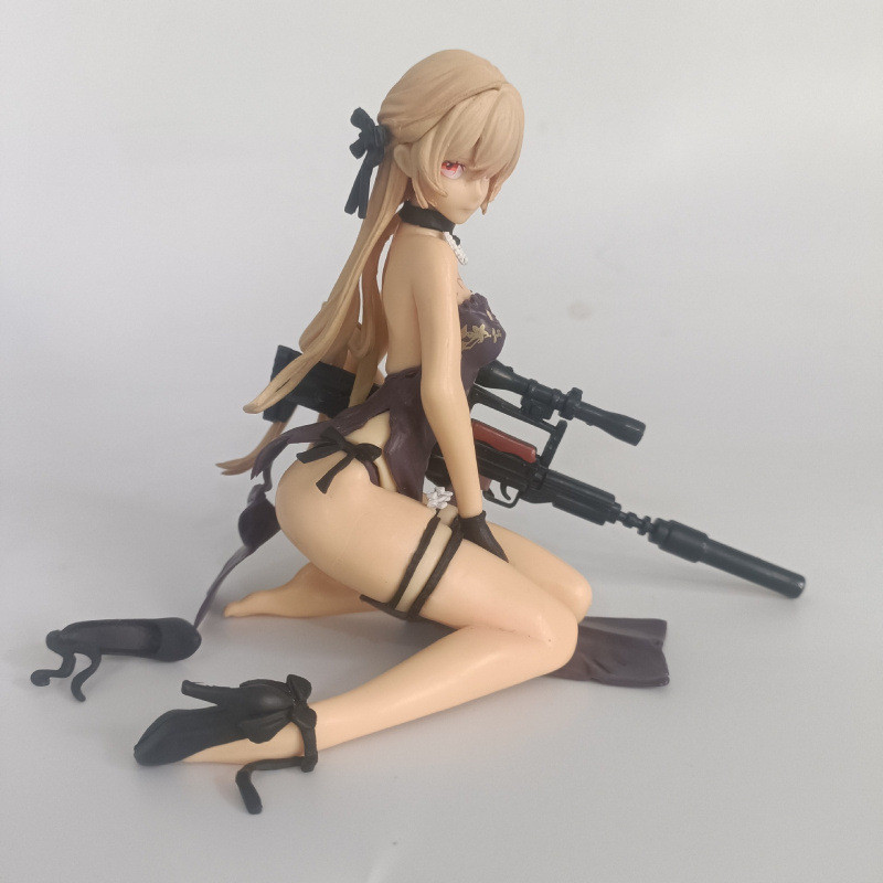 XE50 Girls' Frontline merchandise statue Re-creation of the Purple Rain Heart figure 2D Anime Girl D