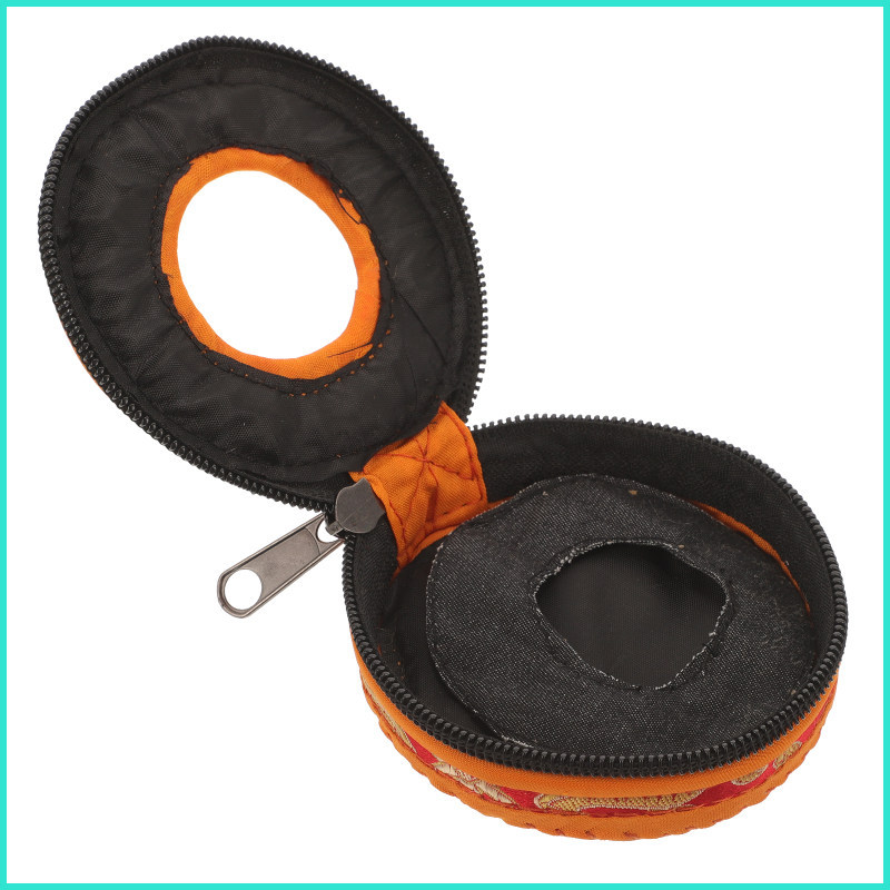 Tiệc Yoga Lưu Trữ Cymbal Hộp Đựng Ngón Tay Cymbals Chuông Giá Đỡ Cầm Tay Trống Túi Hộp Đựng