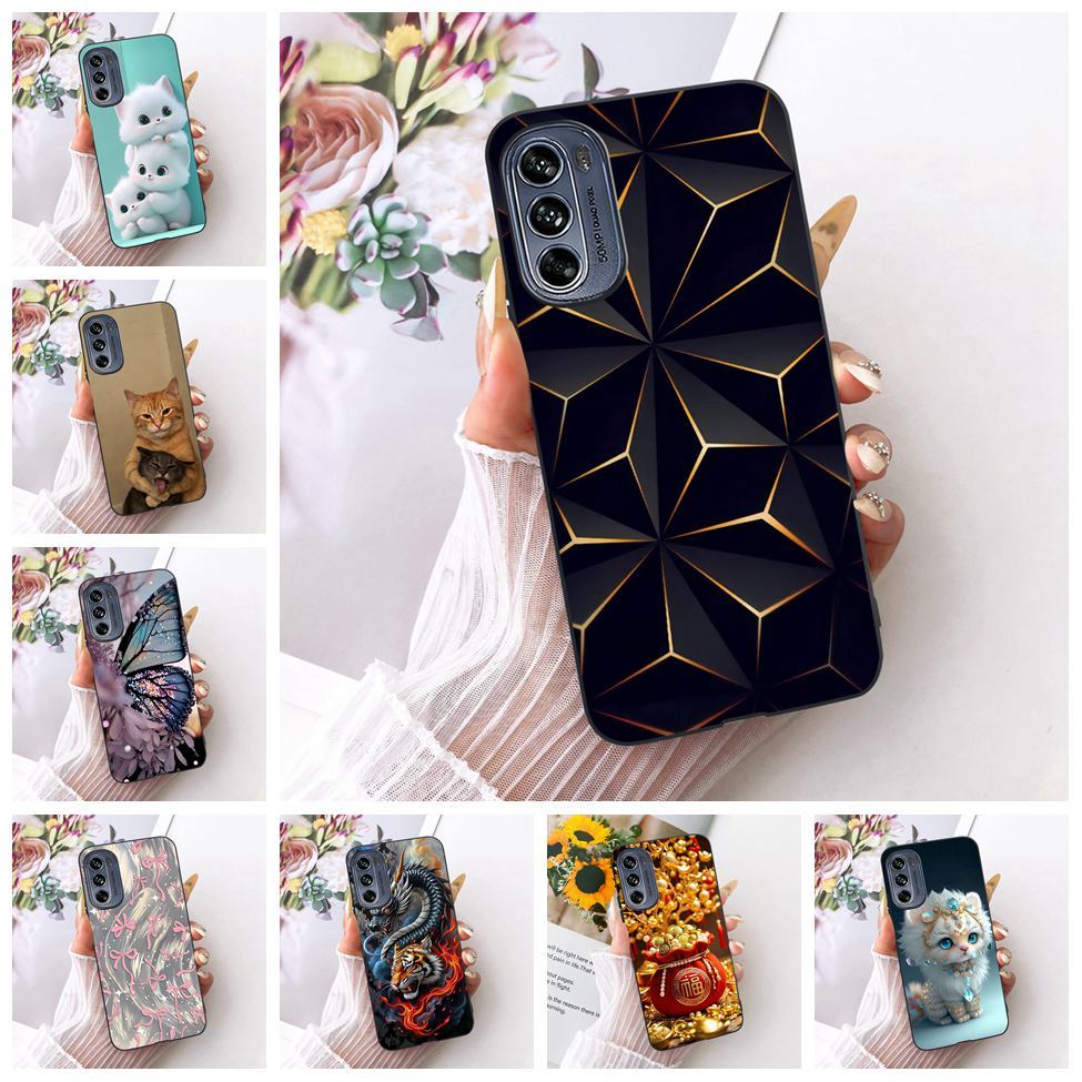 Dành Cho Motorola Moto G62 5G Ốp điện thoại Thẩm Mỹ Hoạt Hình Dễ Thương Thời Trang Bướm Ngộ nghĩnh S