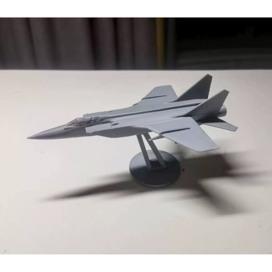 Máy bay mô hình in 3D Mig 31 Hounding Fox Dog Fighter Bomber [10 * 16cm (1 / 144)], Máy bay chiến đấ