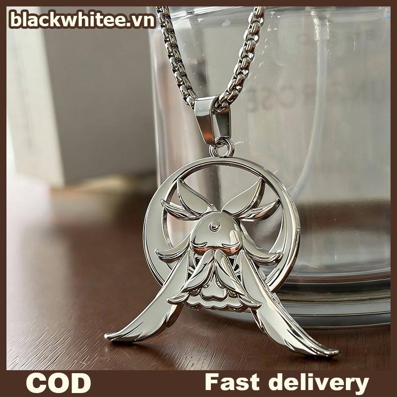 BWHTE Genshin Tác Động Columbina Cosplay Nelace Kawaii Trái Tim Áo Len Nelace Hip Hop DIY Đảng Đạo C