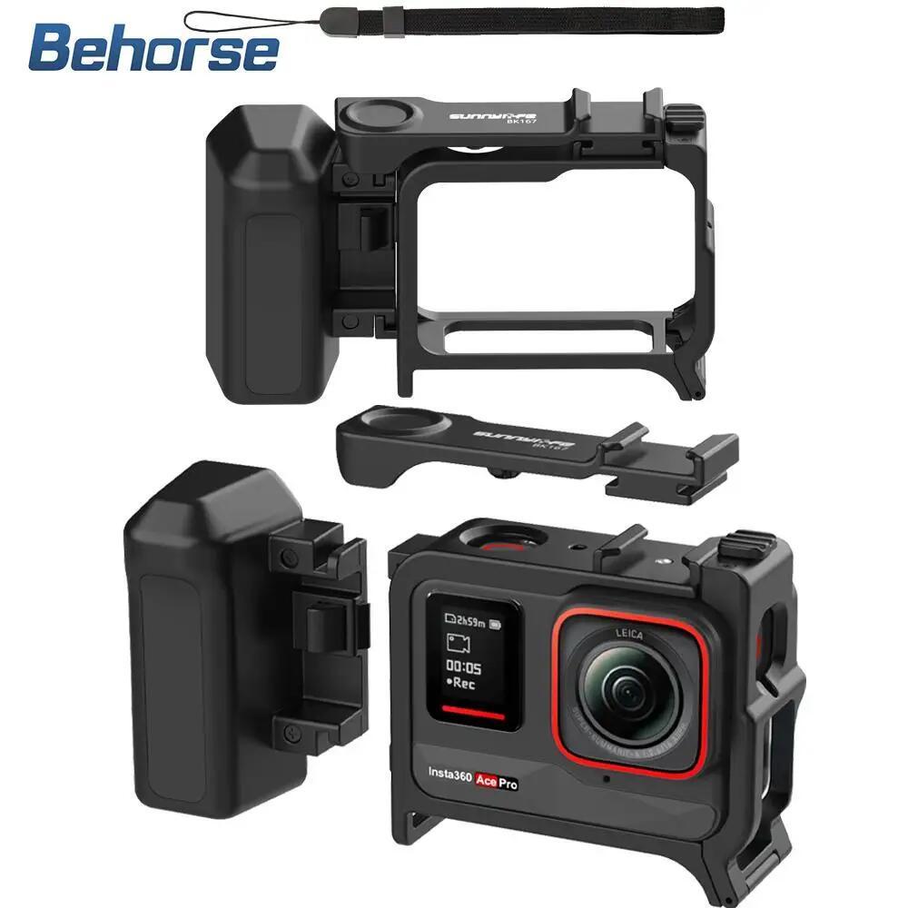 Street Grip cho Insta360 Ace Pro 2 / Ace Pro 2in1 Bộ tay cầm đường phố lồng thỏ có thể tháo rời có c