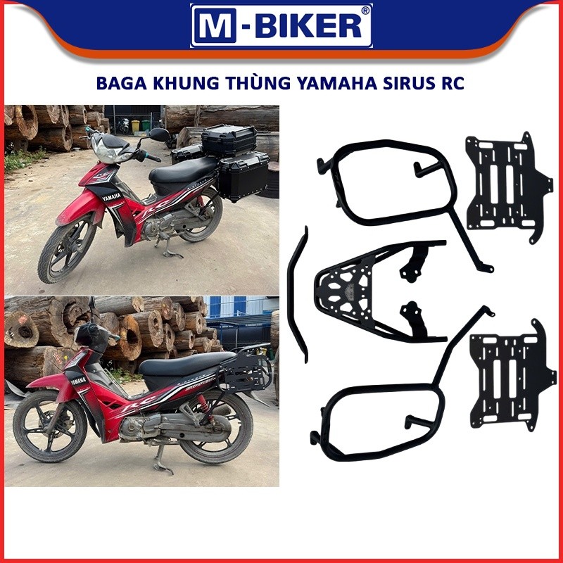 Baga Sirius RC, Baga sau gắn thùng Sirius, Khung treo thùng hông dành cho Yamaha Sirius RC