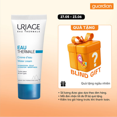 Kem Dưỡng Ẩm Khoáng Chuyên Sâu Dạng Kem Uriage Eau Thermale Crème D'eau Water Creme 40ml