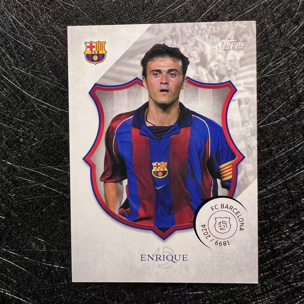 Thẻ Ngôi Sao Bóng Đá 2025 topps Balsa Team Box base Collection 2 Guaishuai Enrique Xiaoluo