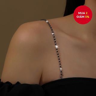 Áo ngực nữ dây điều chỉnh có thể điều chỉnh, dây đeo vai vô hình, dây kim cương giả