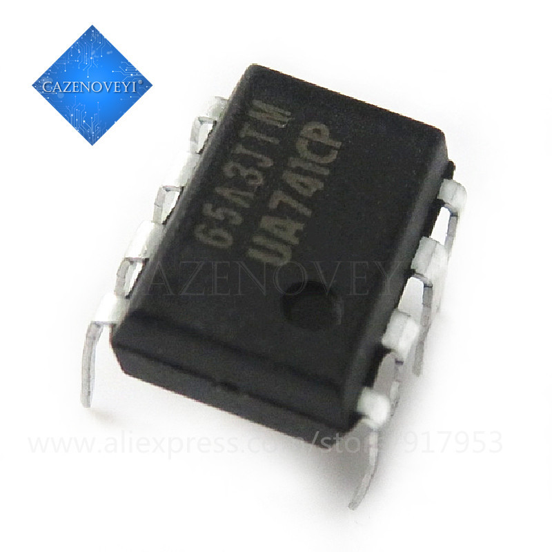 10 Mảnh UA741CN UA741CP UA741 LM741 NJM741D DIP-8 chip