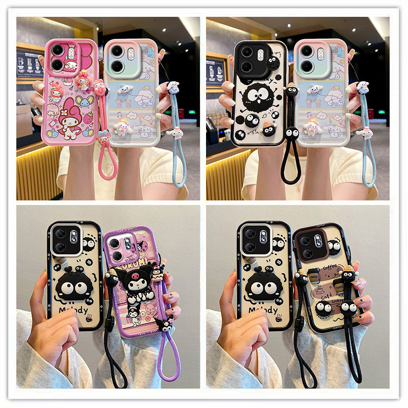 ốp lưng oppo reno 13f 5g Ốp điện thoại búp bê 3D dễ thương cho ốp lưng oppo reno 13f 5g