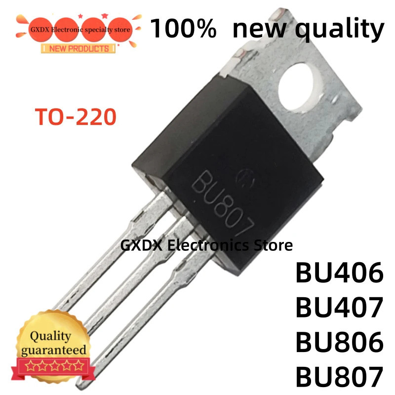 5 CHIẾC BU406 BU407 TO220 BU806 BU807 TO-220 Hiệu Ứng Trường Transistor