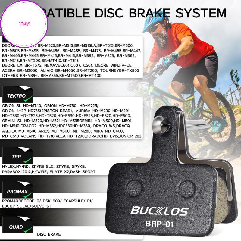 Yiyi Má Phanh Xe Đạp B01S MT200 Xe Đạp Đường Bộ Má Phanh Đĩa Nhựa Nhẹ Cho B01S B03S B05S Phụ Tùng Đi