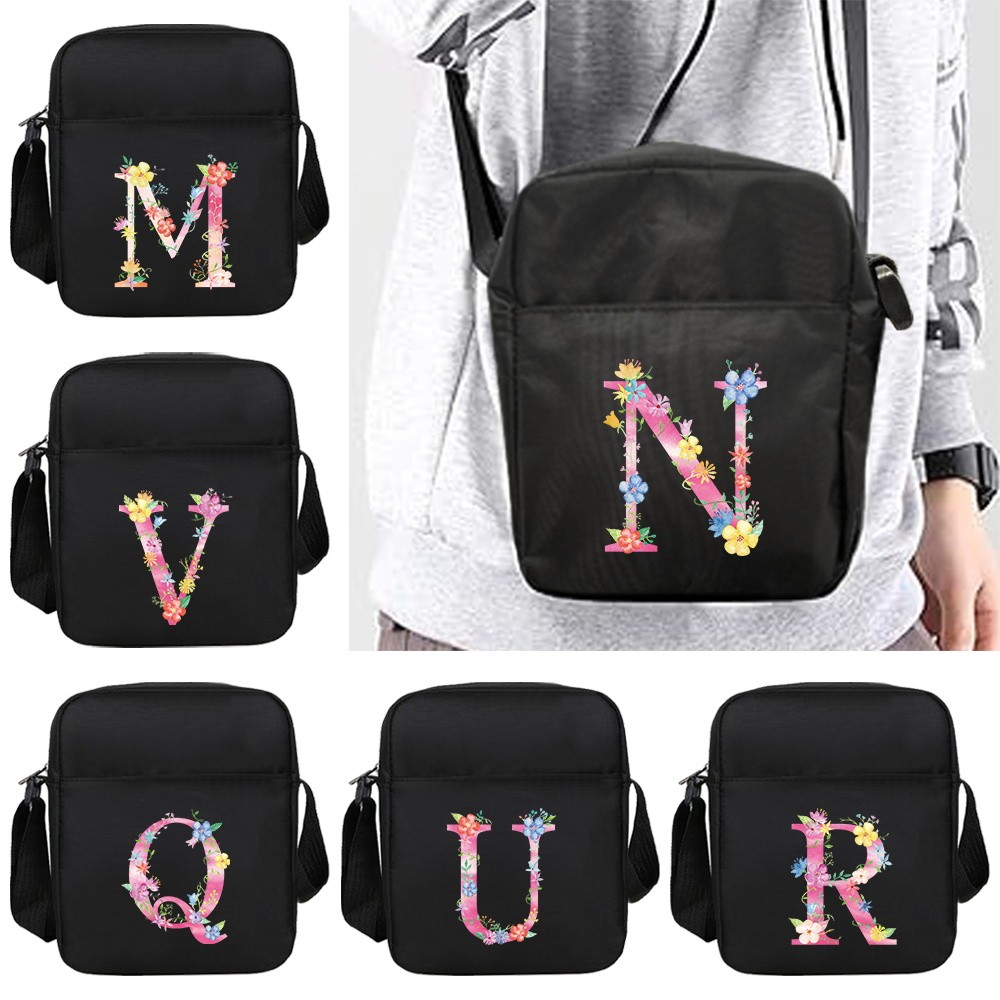 Fashion  Bag New Shoulder Bag Nylon Material Unisex Single Shoulder Bag Pink Shoulder Bag