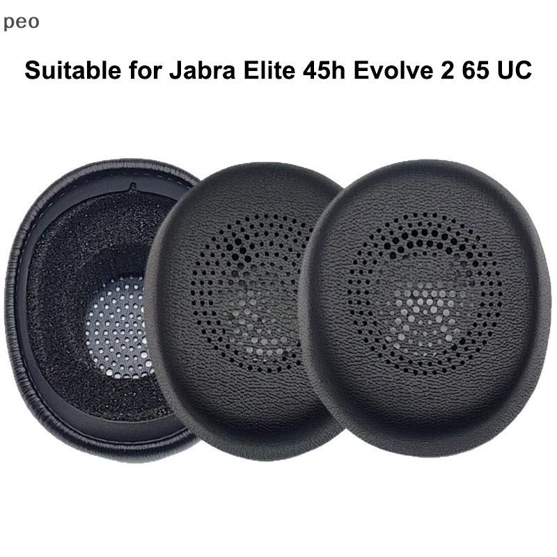 [PEO] Thích hợp cho Jabra Elite 45h Evolve 2 65 UC 40MS Evolve 2 40 Miếng đệm tai nghe Miếng bọt biể