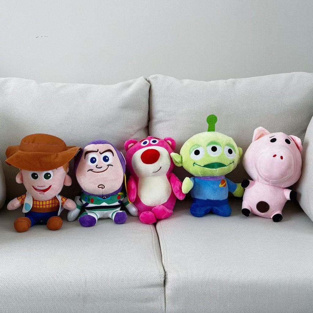Câu Chuyện Đồ Chơi Nhồi Bông Sang Trọng Đồ Chơi Buzz Lightyear Dâu Gấu Búp Bê Dễ Thương Búp Bê Thời 
