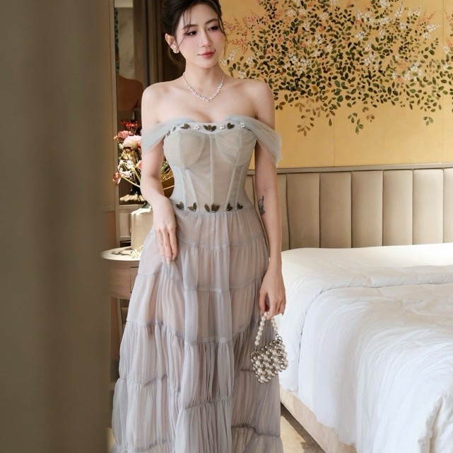 đầm voan tơ Khâu Design