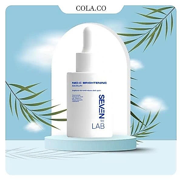 Serum dưỡng trắng da mặt nam giới Nio-Vitamin C SEVENLAB mờ thâm mụn vượt trội 30ml