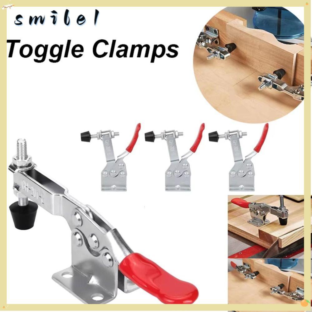 Kẹp chuyển đổi SMILE, Dụng cụ cầm tay Kẹp cố định hàn ngang, Kéo đẩy GH201-B Hình chữ U Kẹp ngang ki