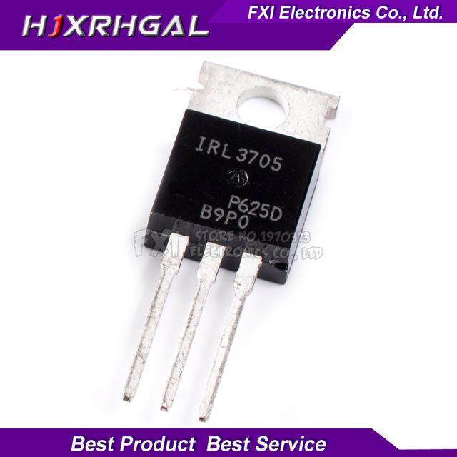 5 chiếc IRL3705NPBF IRL3705N TO-220 TO220 IRL3705 MOS mới nguyên bản