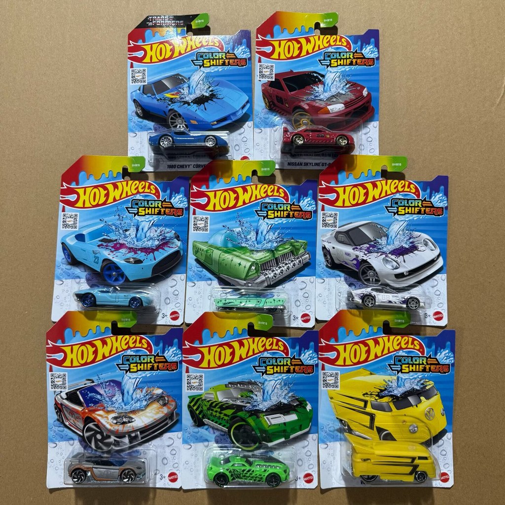 Hot Wheels Thermochromic Series Skyline Volkswagen Bus Boy Xe Ô Tô Mô Hình Quà Tặng Đồ Chơi BHR15
