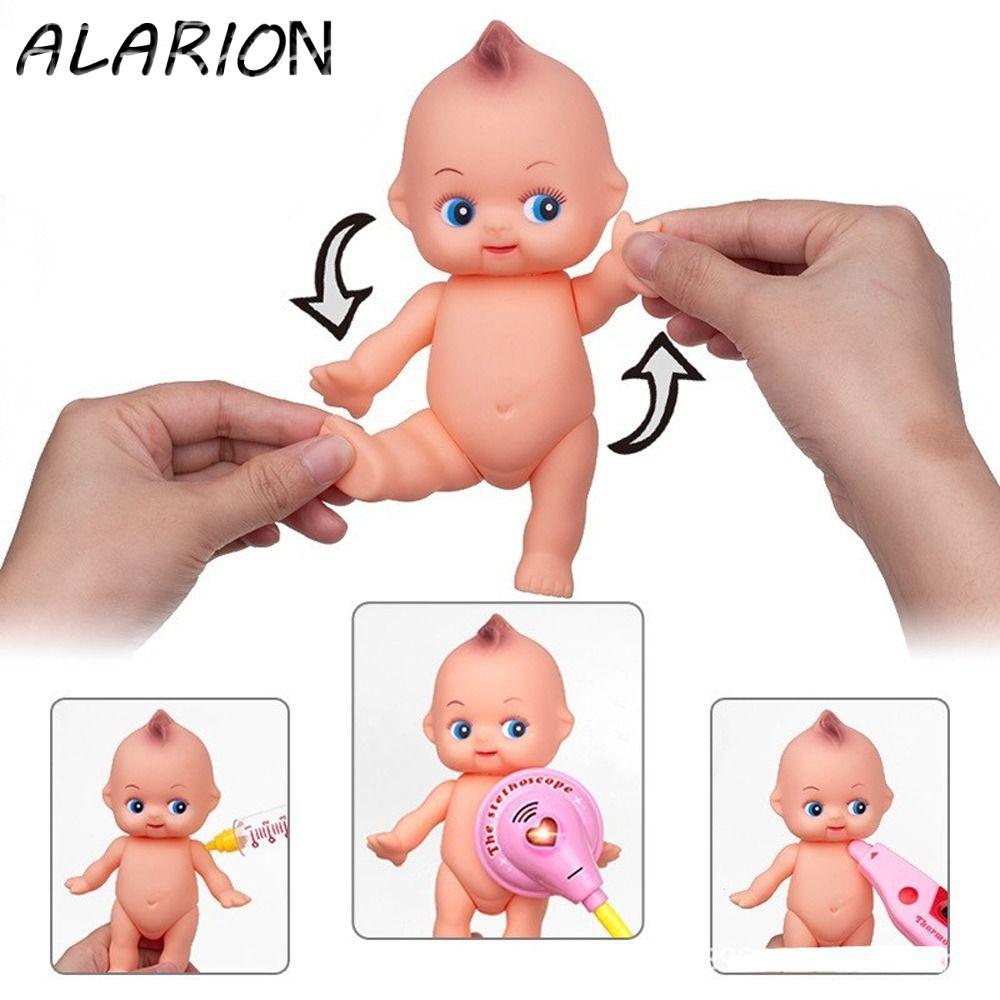 Đồ chơi búp bê trẻ em ALARION, Phong cảnh chơi búp bê chân cánh tay di chuyển được Giả sơ sinh, Quà 