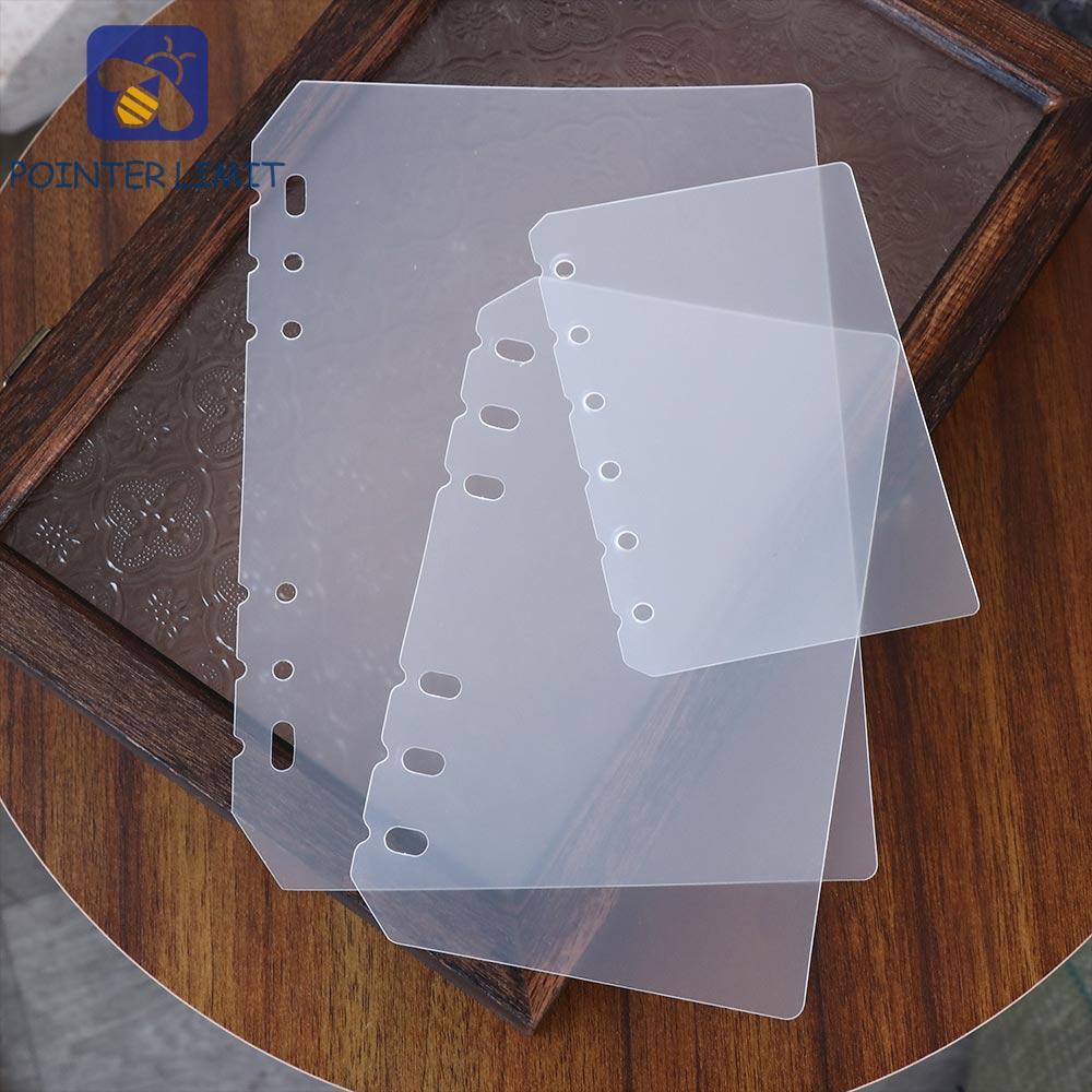 POINTER LIMIT Notebook Divider Matte Transparent 2 Chiếc Board Page A5 A6 A7 B5 A4 Agenda Planner Se