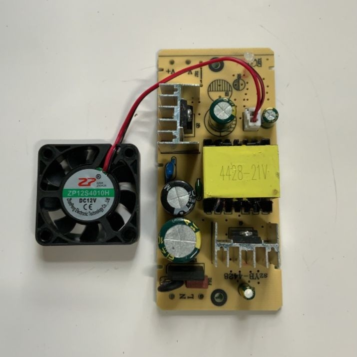 ​Mạch Sạc Pin Li-ion 5S 21V 3A - Tích Hợp Quạt Tản Nhiệt Thông Minh
