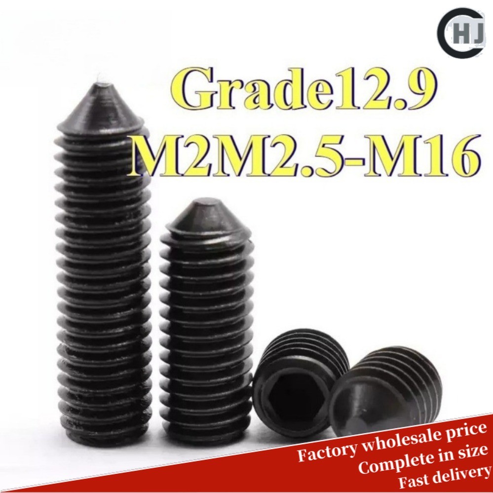 Vít lục giác không đầu thép hợp kim M2X2 M2X2.5MM M2X3MM M2X4MM M2X5MM M2X6MM M2X8MM chống gỉ cho sử