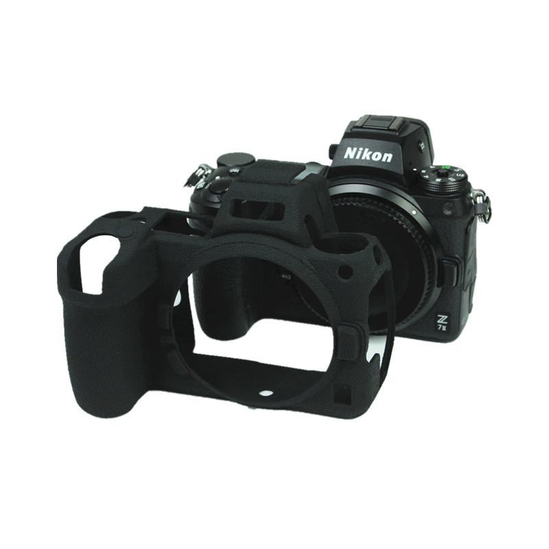 Lô thẳng Thích hợp cho vỏ Nikon z7II z6II Vỏ silicon z72 / z62 Túi đựng máy ảnh Canon Micro Túi đựng