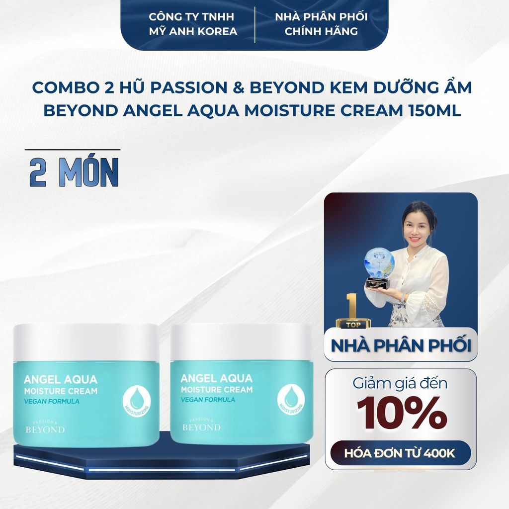 PASSION & BEYOND Kem dưỡng ẩm Beyond Angel Aqua Moisture Cream 150ml