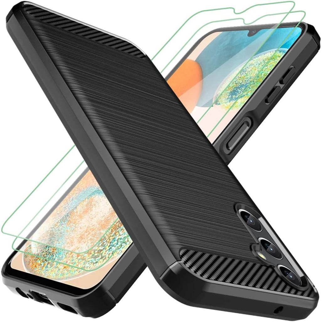 Ốp Osophter cho Galaxy A14 5G, Ốp lưng Samsung Galaxy A14 5G có bảo vệ màn hình Giảm xóc Vỏ điện tho