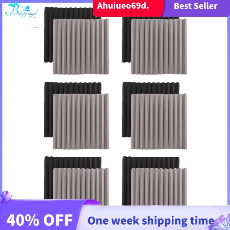 12 Chiếc Acoustic Foam Board, Studio Wedge Tile, Acoustic Foam Cách Âm Pyramid Studio Treatment Wall