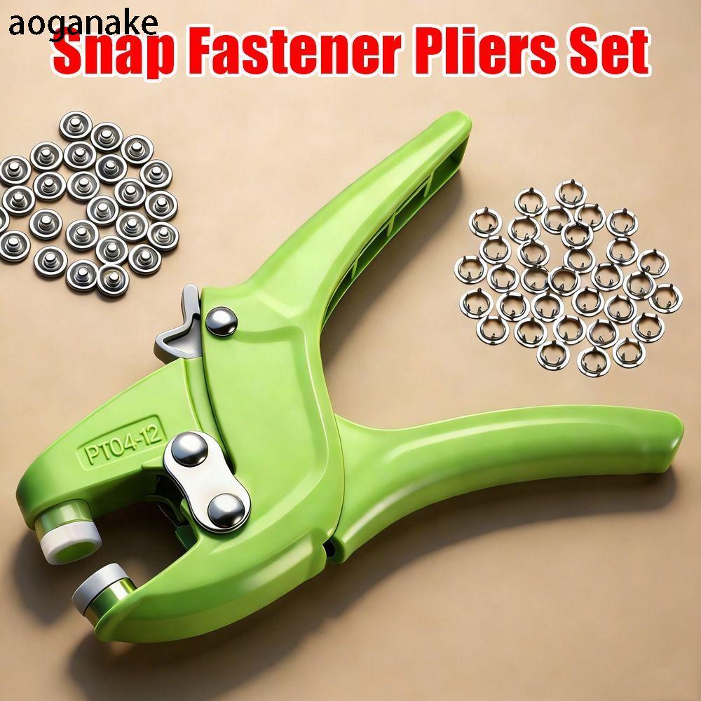 AOGANAKE 5 Vuốt Snap Kìm, Kìm Snap Vô Hình Không May, Dây Buộc Quần Áo Dày Nylon Tiết Kiệm Nỗ Lực Ki