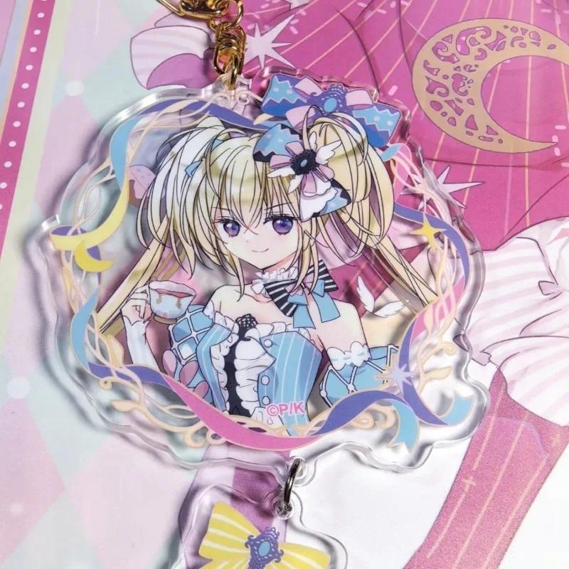 Shugo Chara Anime Móc khóa Hinamori Amu Móc khóa mica Friend Kids s Toys Exquisite Cartoon Goods Diy