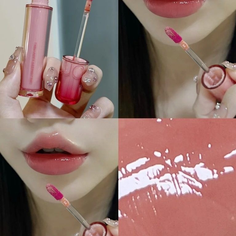 thanh lý son romand son romand Sản phẩm mới Hàn Quốc romand Water Gloss Juice Lip Glaze 2.0 Gương Dư
