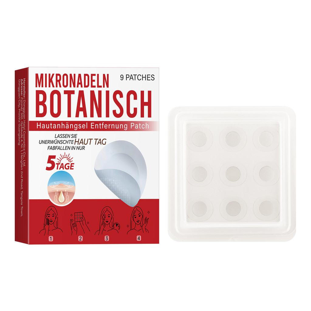 Micro-Needle Plant Skin Fat Repair Patch Clean Smooth Skin Fleshy Moles Miếng dán chăm sóc bên ngoài