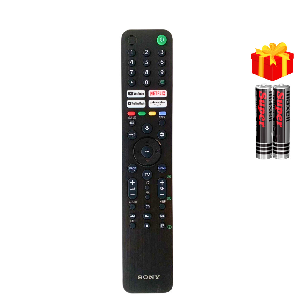 Remote điều khiển tivi SONY Mã 03 RMF-TX520U,điều khiển TV Sony các dòng tivi 55in 4K - T&U Remote
