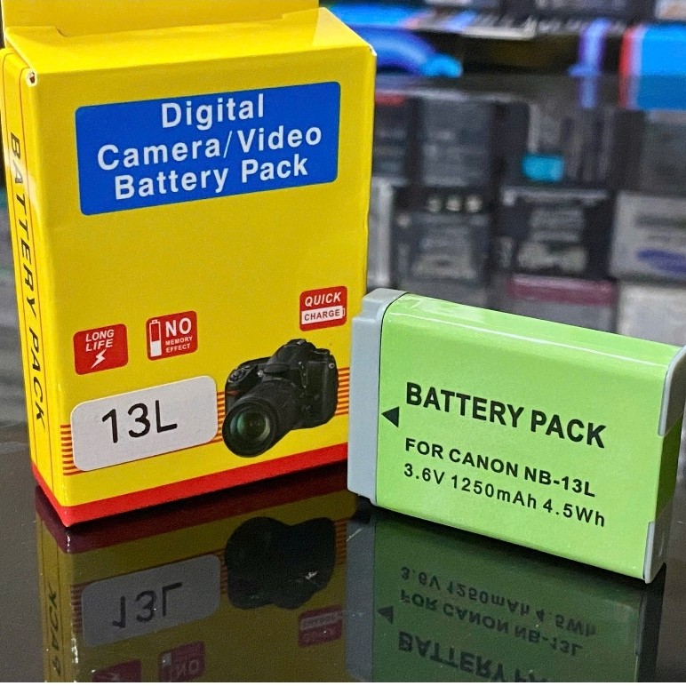 Pin Thay Thế Canon NB-13L Cho PowerShot G7X/G7X Mark II/Mark III, G5X/G5X Mark II, G9X/G9 XMark II, 