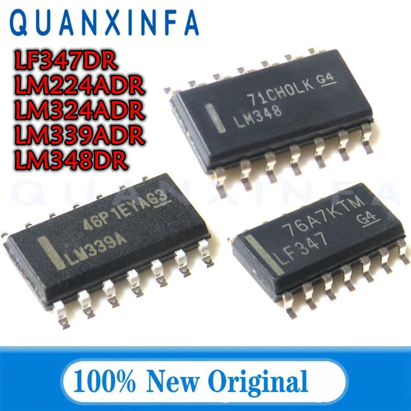 10 CÁI LM348DR LF347DR LM224ADR LM324ADR LM339ADR LF347 SOP-14 LM224A LM324A LM339A LM348 chip còn h